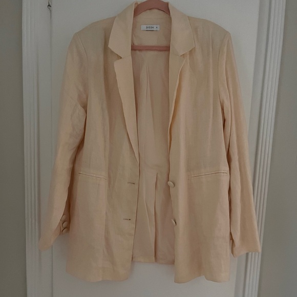 DISSH Linen Blazer - Picture 2 of 5